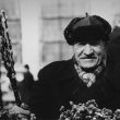 © Uģis Niedre. Seller of willow branches at the Riga Central Market on the Passion Sunday. April, 1978