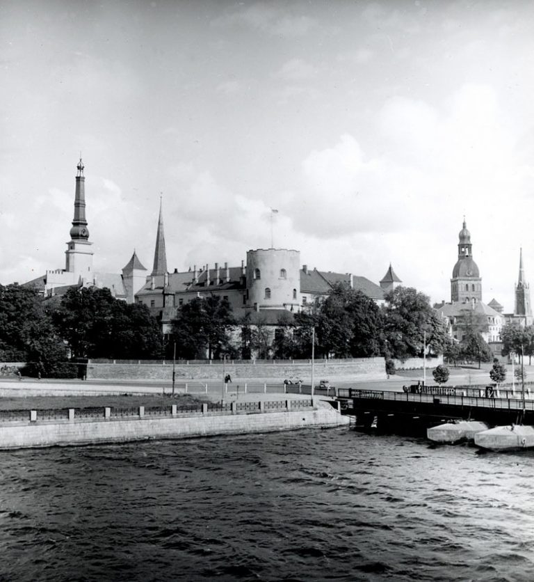Dominiks Gedzjuns. Old Riga, late 1950-ies
