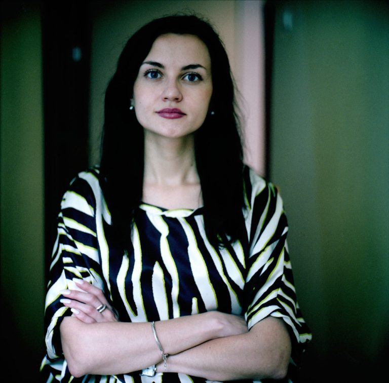 Justyna Mielnikiewicz, from the series "City of Women", Belarus.