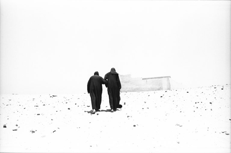 Linda Dorigo. Egypt, near Mallawi, July 2012. The monks of the monastery of Saint Veni have been repeatedly attacked by gangs of Muslim fundamentalists from nearby villages. The monastery, situated in the middle of the desert, remains a place of pilgrimage and sightseeing.