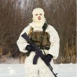 Maria Gruzdeva. Man in mask, combatant of the Alpha group, an elite Russian counter-terrorism unit. From the series “The Borders of Russia”