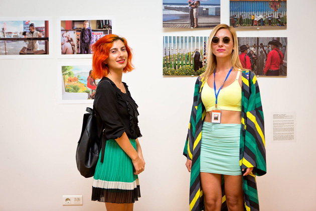 A view from the exhibition at Odessa/Batumi Photo days in Batumi